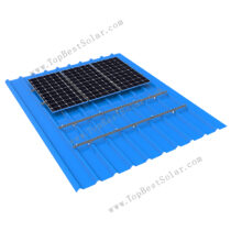 Trapezoidal Metal Roof Solar Panel Mounting System