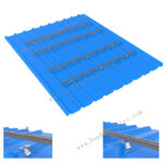 Trapezoidal Metal Roof Solar Mounting System