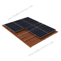 solar roof mounting system easy install