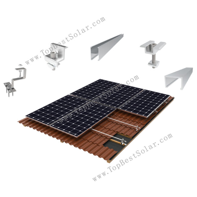 solar roof mounting system factory