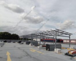 solar carport project installation wholesale