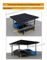 ZAM solar carport installation