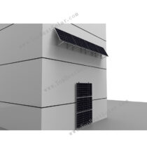 Industrial Facade Solar Mounting