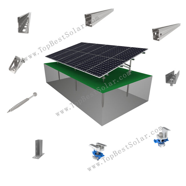 Solar Ground Racking Systems steel