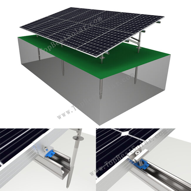 Solar Ground Racking Systems China factory