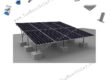 flat roof solar racking system