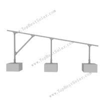 flat roof solar racking systems factory direct