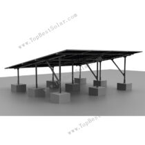 flat roof solar racking systems China