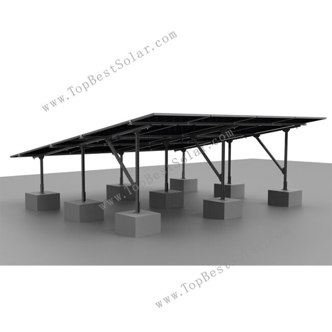 flat roof solar racking systems China
