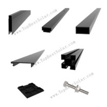 vertical solar panel mount components