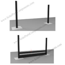 vertical solar panel mount China