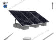 triangle solar panel mounted