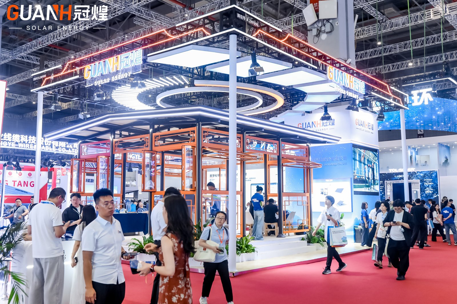 SNEC Shanghai exhibition solar mounting system