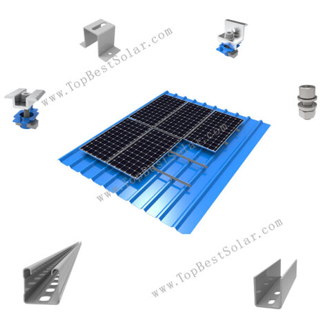 solar panel racking system for metal roof manufacturer