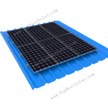 solar panel racking system for metal roof cost-effective