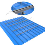 solar panel racking system for metal roof