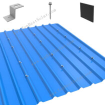 solar racking for metal roof Z bracket