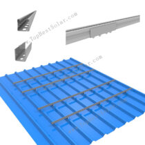 solar racking for metal roof mounts