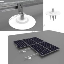 Flexible TPO PVC Membrane Roof Solar Panel Mounting Bracket