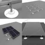 TPO PVC Roof Solar Mounting System