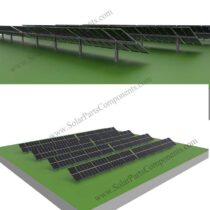 Solar Tracking System Single Axis factory